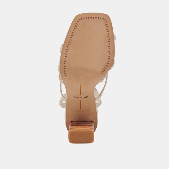 Dolce Vita Jenko Heeled Sandals size 10 in Ivory - Picture 5 of 5